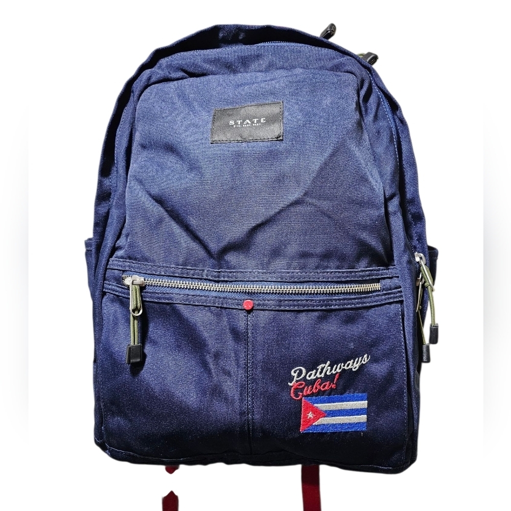 State Bags Limited Release Large Navy Blue Cuba Backpack